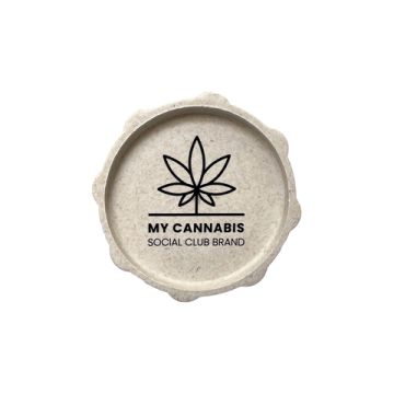 Hemp Grinder 2-teilig ø53 mm Weiss 