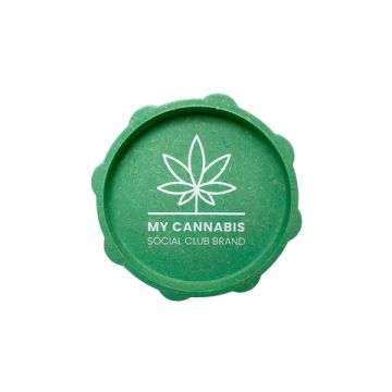 Hemp Grinder 2-teilig ø53 mm Grün 