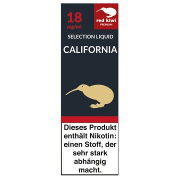 red kiwi Selection Liquid California 18