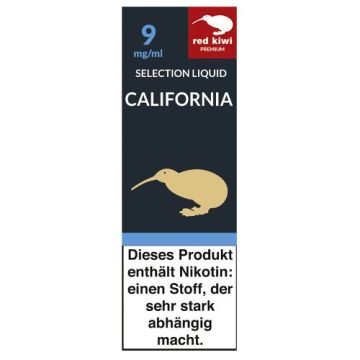 red kiwi Selection Liquid California 9