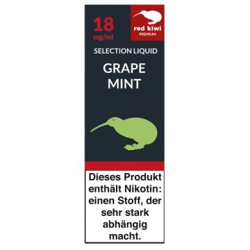 red kiwi Selection Liquid Grape-Mint 18